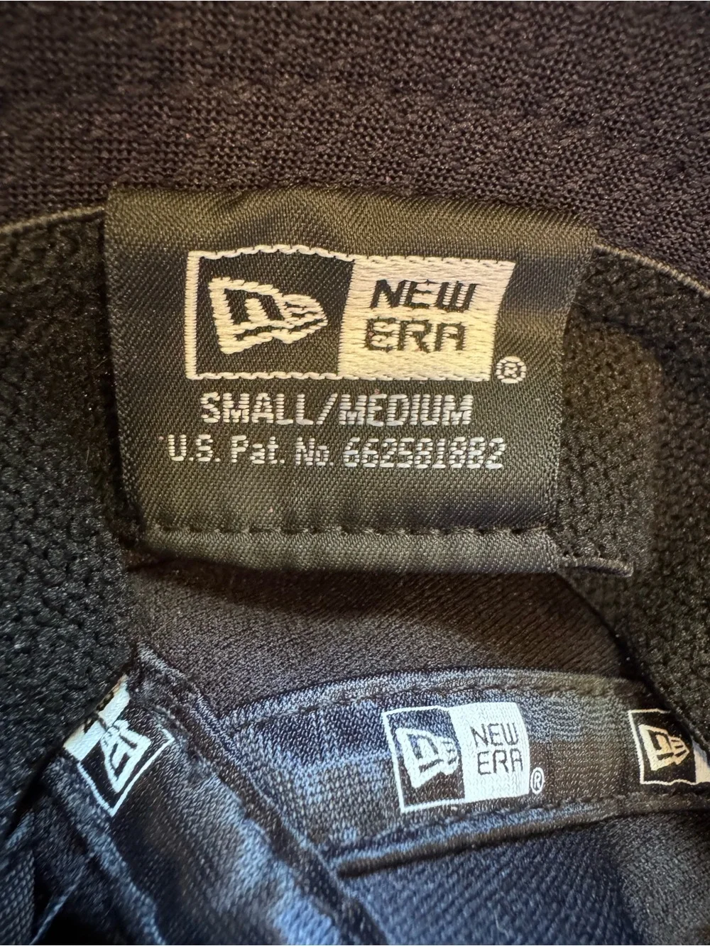 New Era Kids Black Bucket Hat with Red 